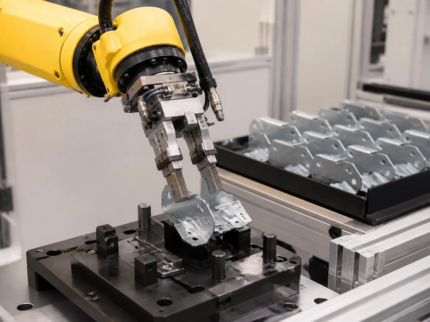 Precision fixture and inspection workflow for a formed steel component